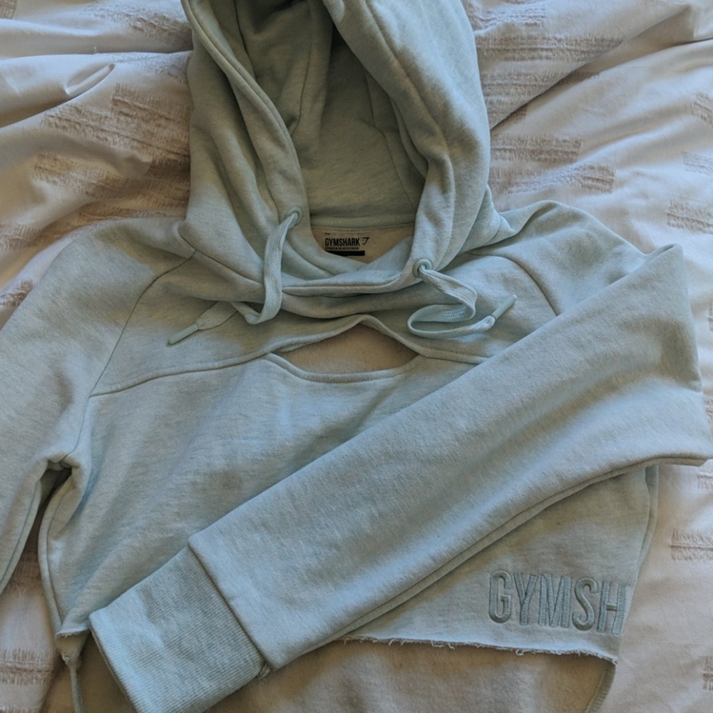 Gymshark crop hoodie